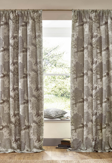 Brook Pencil Pleat, Linen - Ready Made Curtains